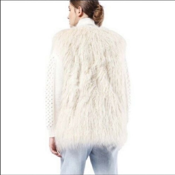 Diesel Denim Furry Sleeveless Reversible Jacket - Picture 7 of 8